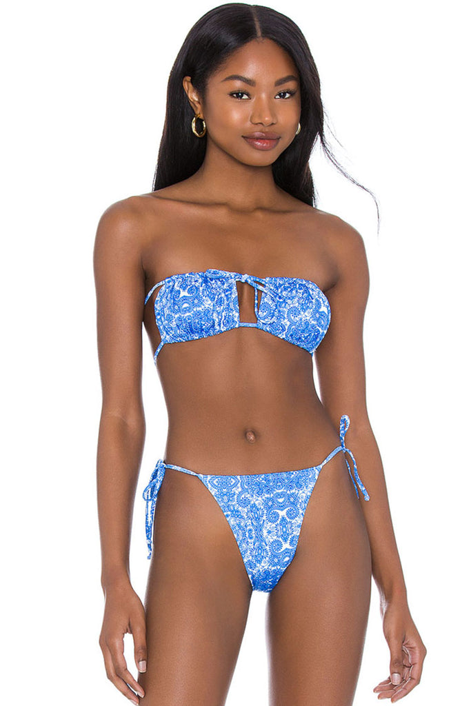 Women's Cute Butterfly Tie-string Bralette Brazilian Two-piece Bikini  Swimsuit – Babazons
